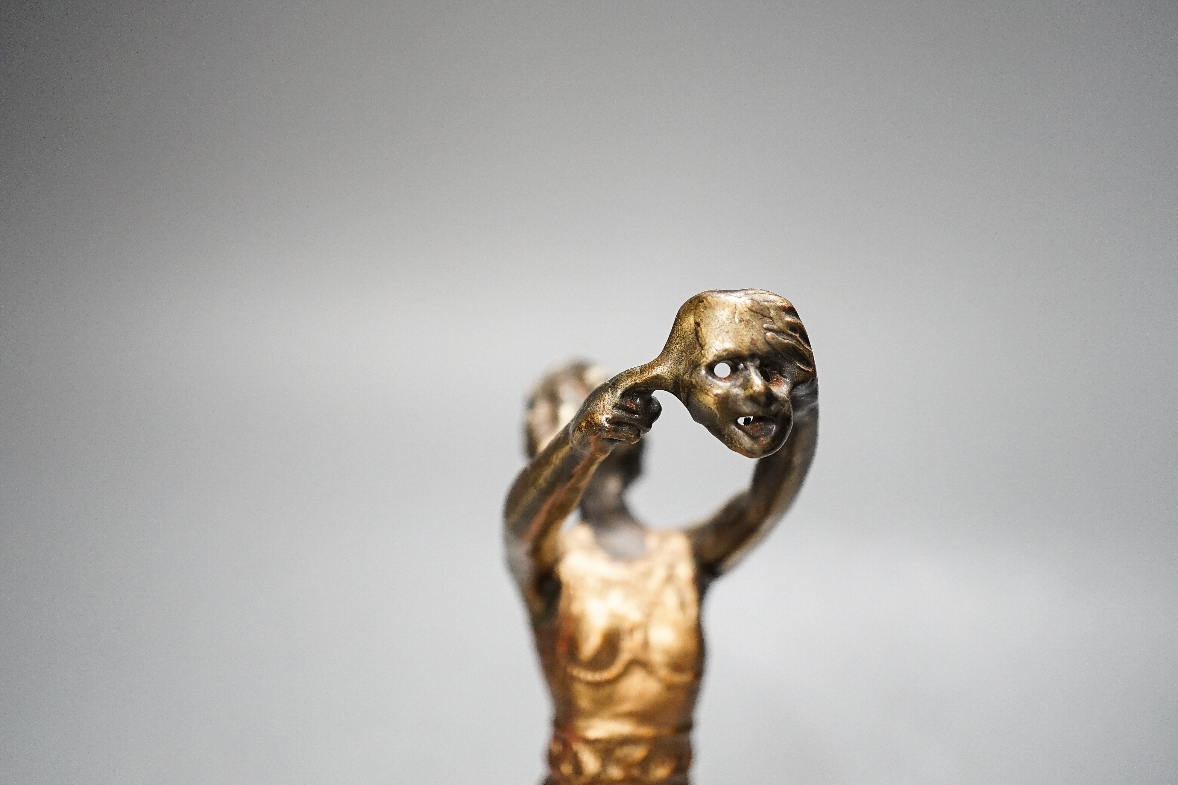 An Art Deco style bronze female figure, 28cm